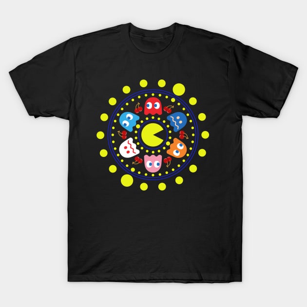 Pacmandala T-Shirt by Beavergeek